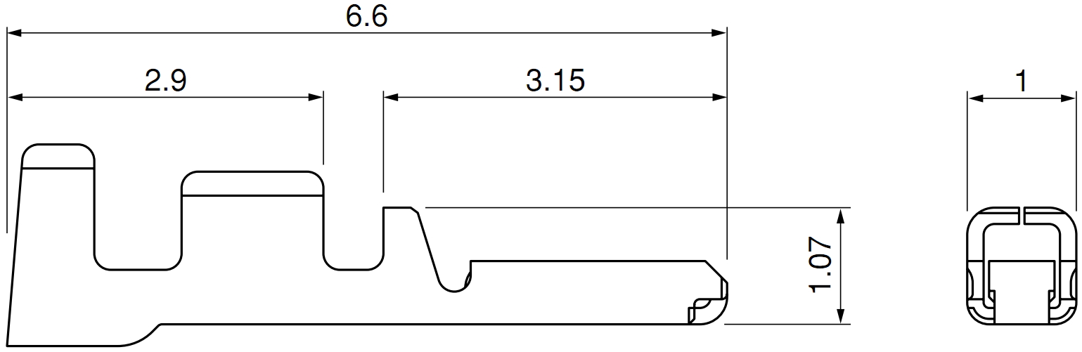 מחבר קונקטור JST ZPD SZPD-002T-P0.3